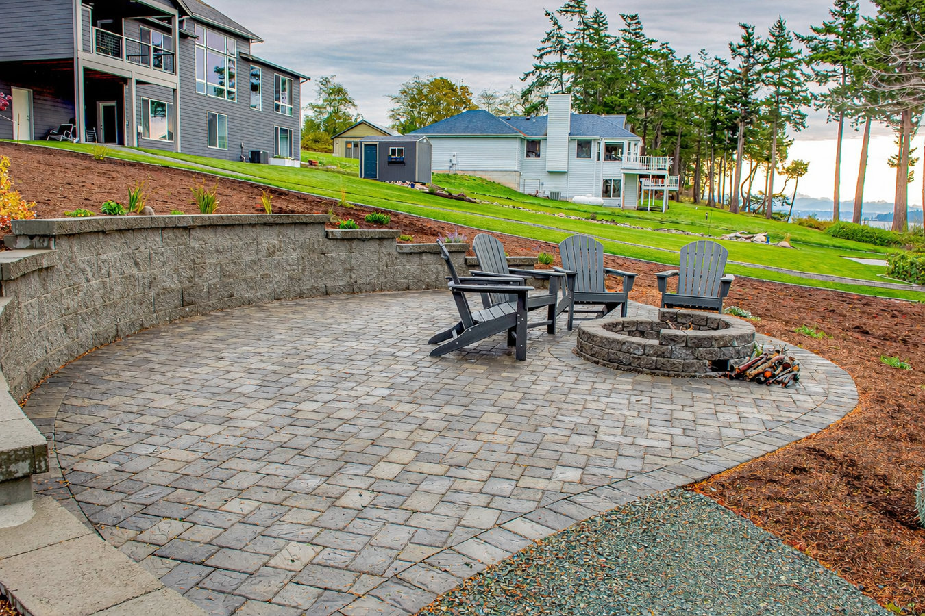 Concrete patio construction in West Haven, CT