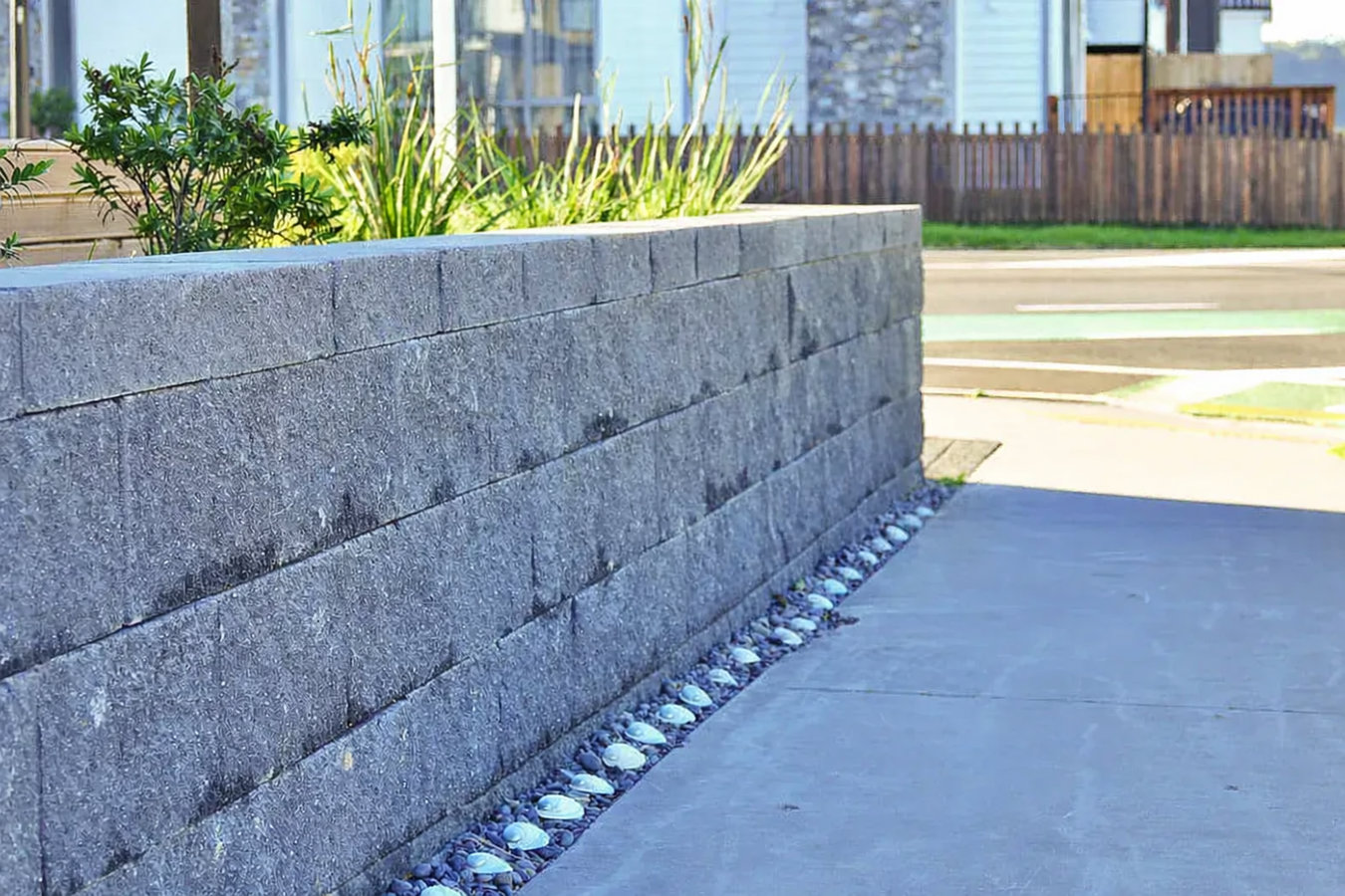 Concrete retaining walls in West Haven, CT